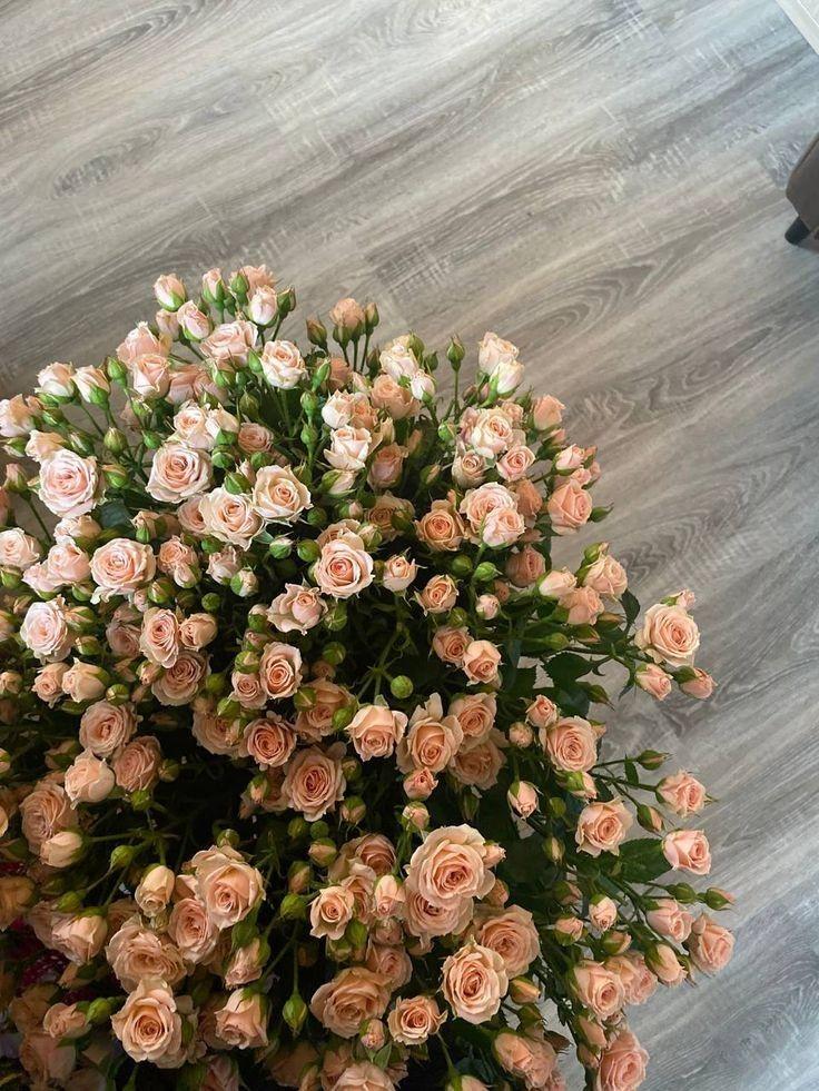 Island Glade Home workshop space where corporate flower arrangements are designed and prepared for business delivery